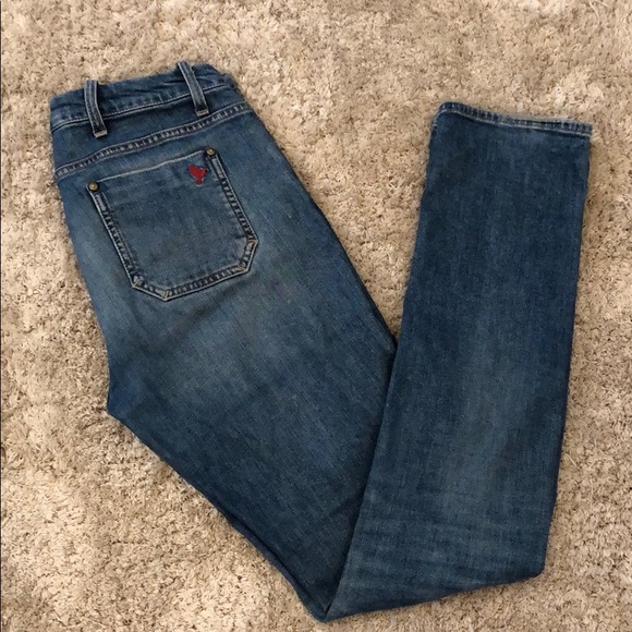 Anthropologie Denim - MiH London “Boston” High Rise Slim Leg Jean